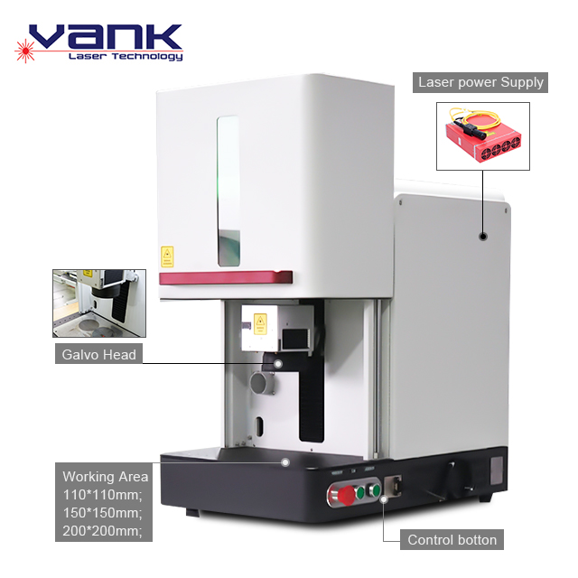 Vanklaser-Closed Fiber Laser Marking Machine