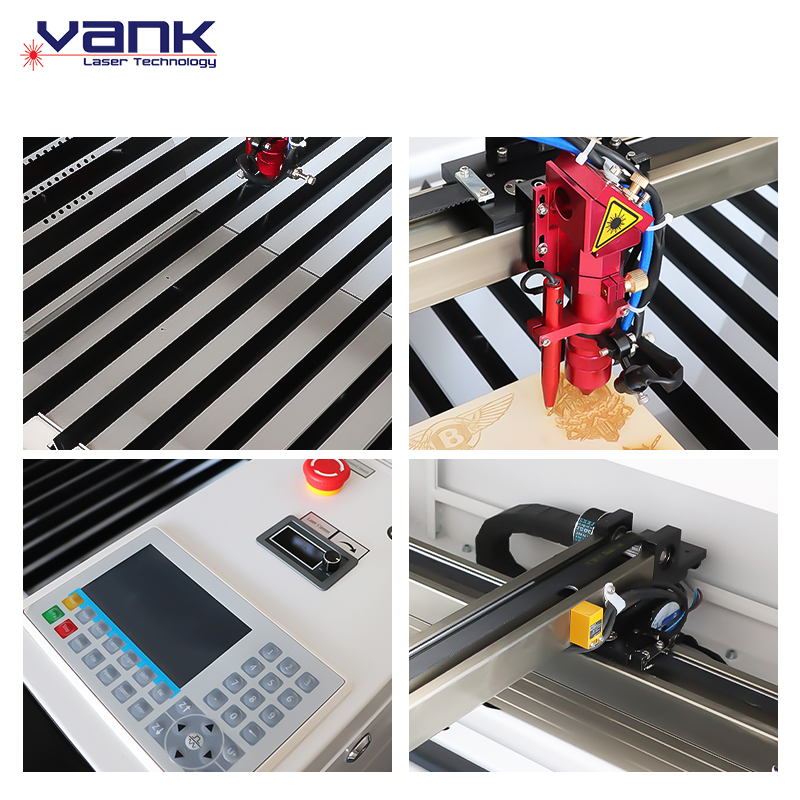 VankCut-1390 CO2 Laser Cutting Machine for Acrylic Wood Pvc Paper 